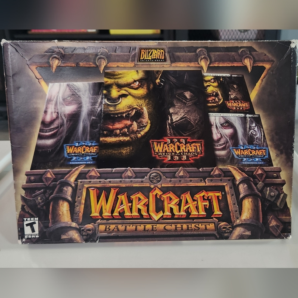 WarCraft 3 & Expansion CIB PC game
